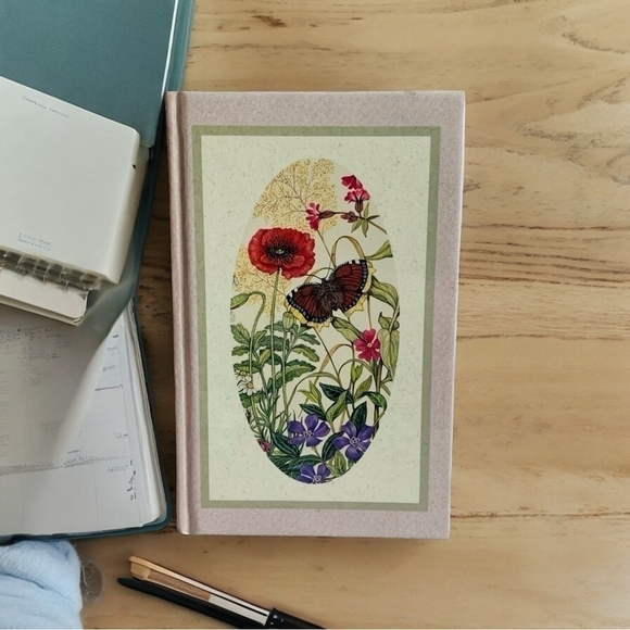 Regency Press Floral Print Journal Diary Hardback Cover Memories Book Notepad - Picture 1 of 4
